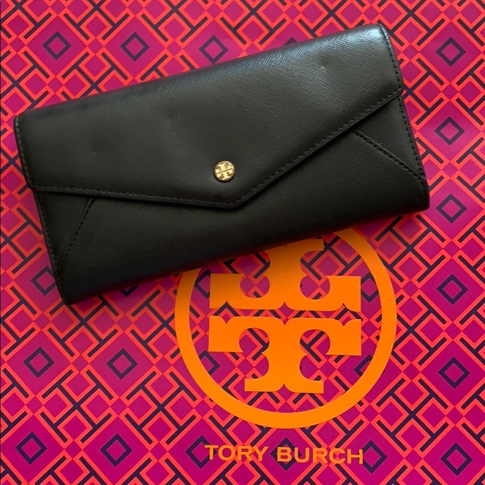 Tory Burch Black Wallet
